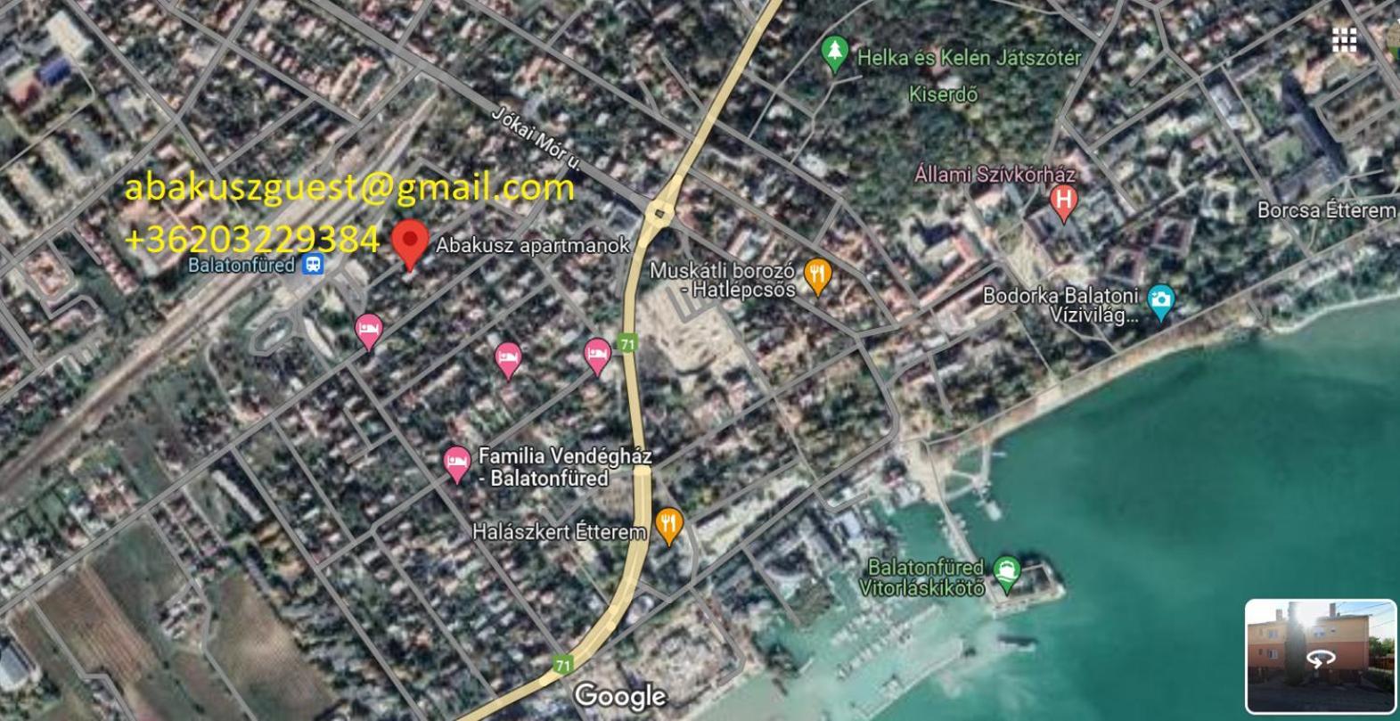Abakusz Apartman Balatonfüred Kültér fotó